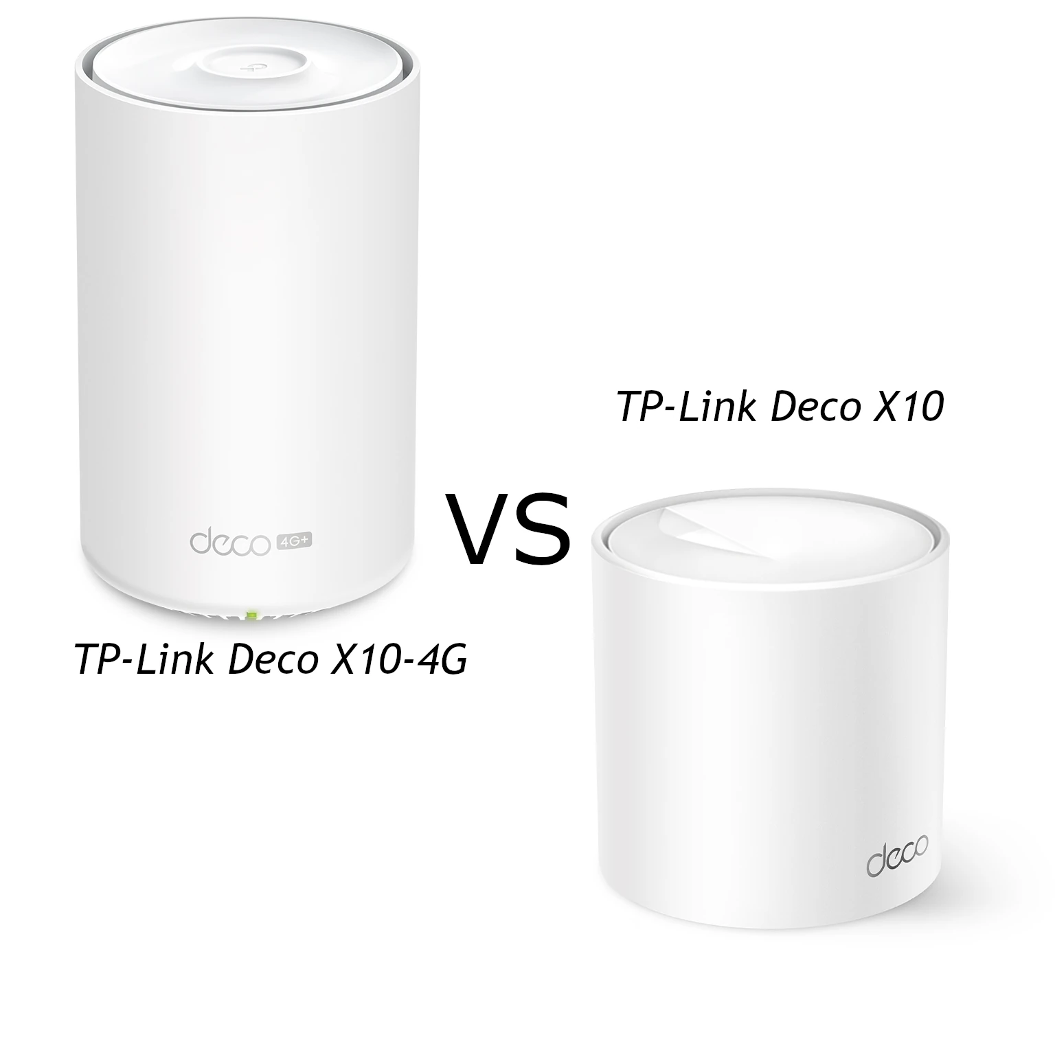 TP-Link Deco X10 vs Deco X10-4G: Standard Broadband vs 4G LTE Failover Compared