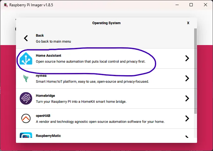 Home Assistant Install - Home Assistant