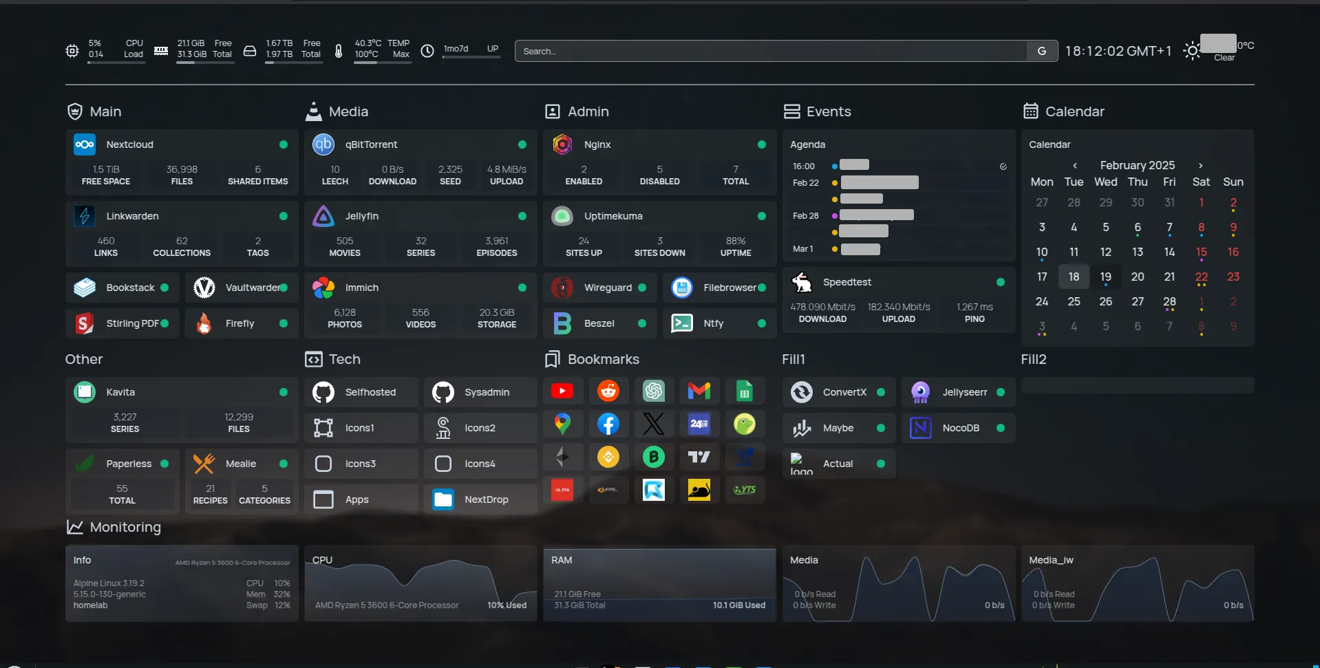 Homepage Setup For Self Hosting