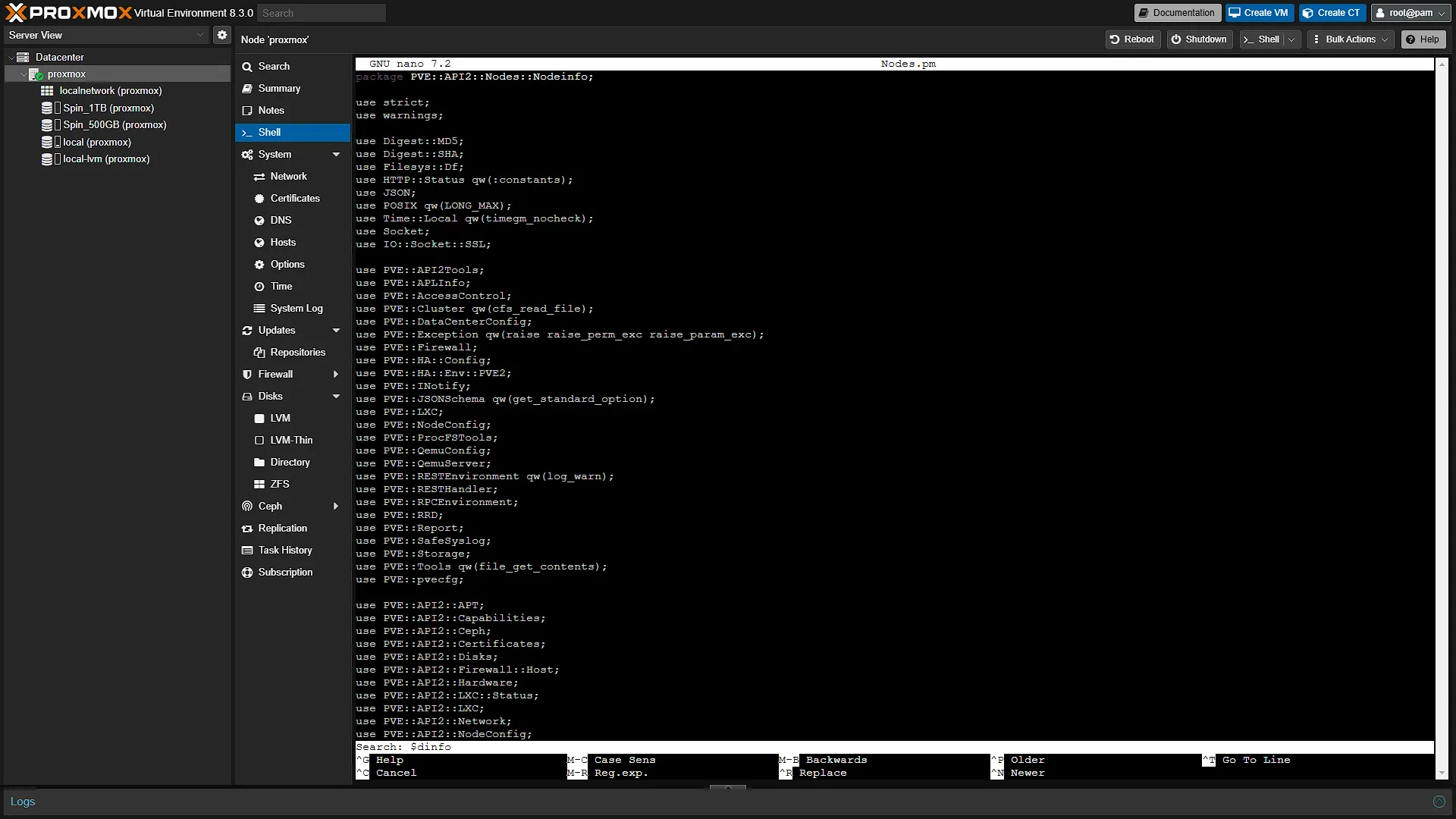 Config - Search