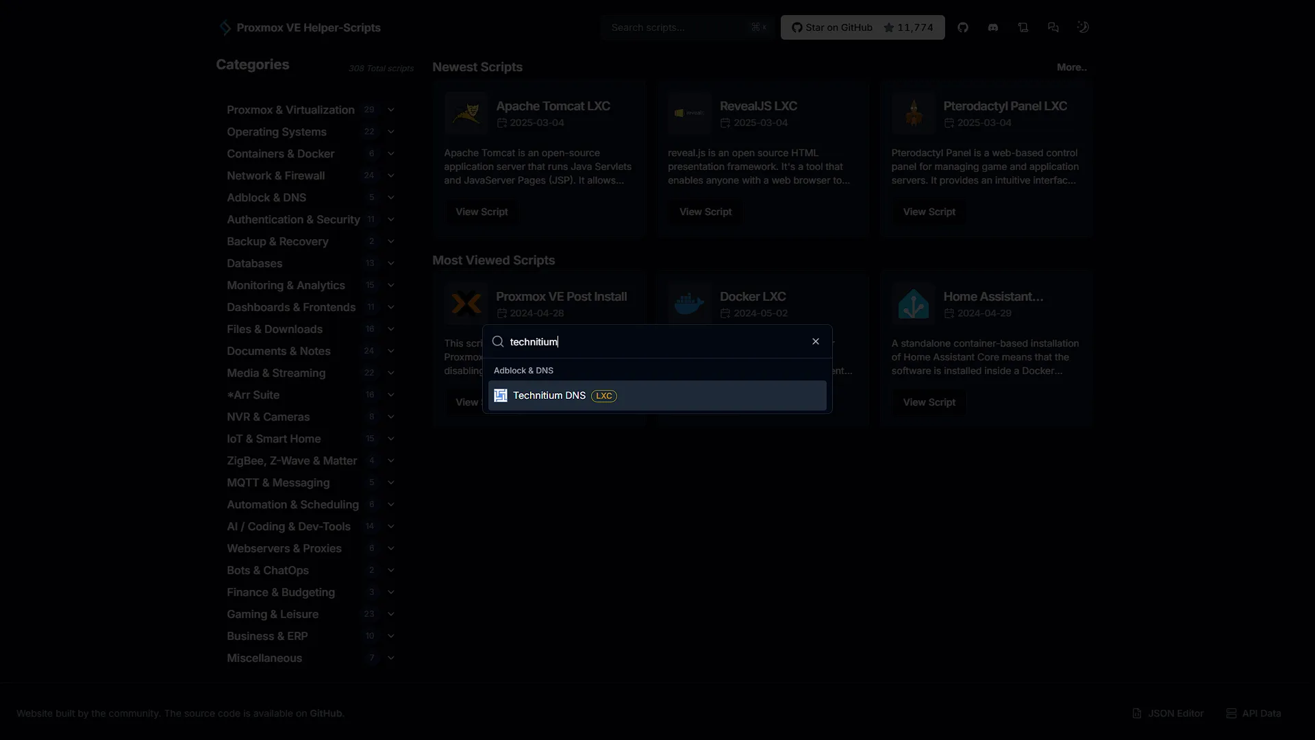 Helper Scripts Search