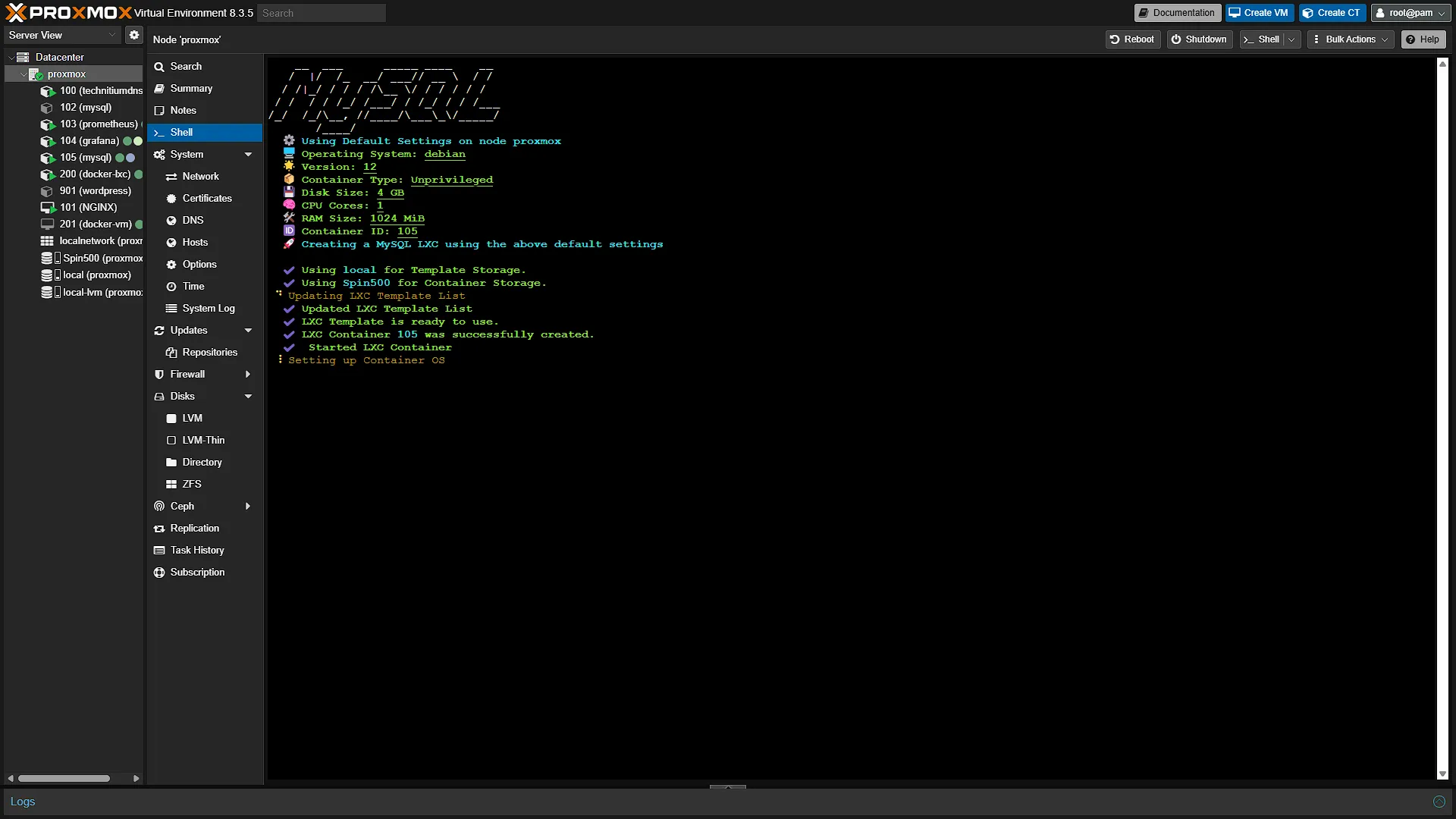 Install MySQL - 6 - Installing
