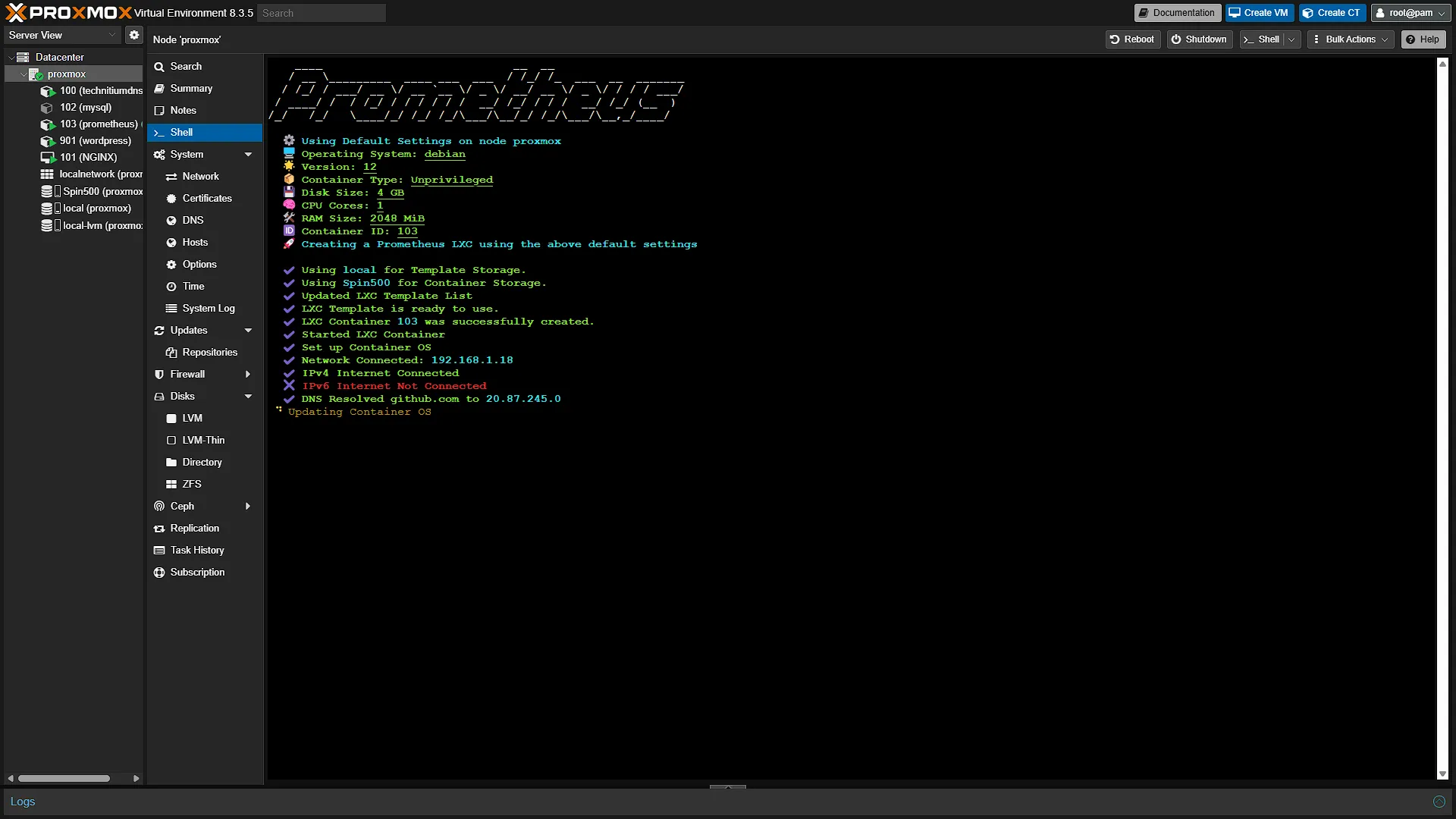 Install Prometheus - 6 - Installing
