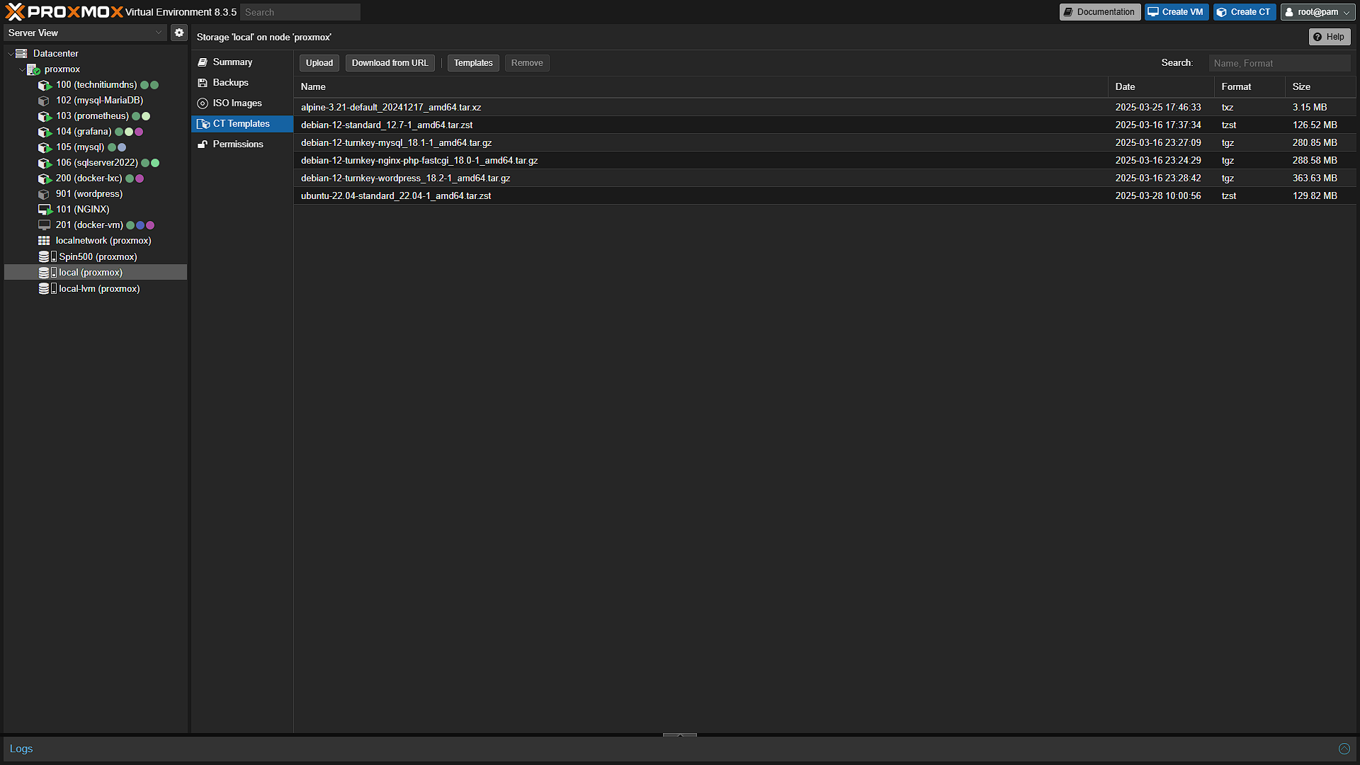 Install Turnkey Gameserver - 1 - CT Templates