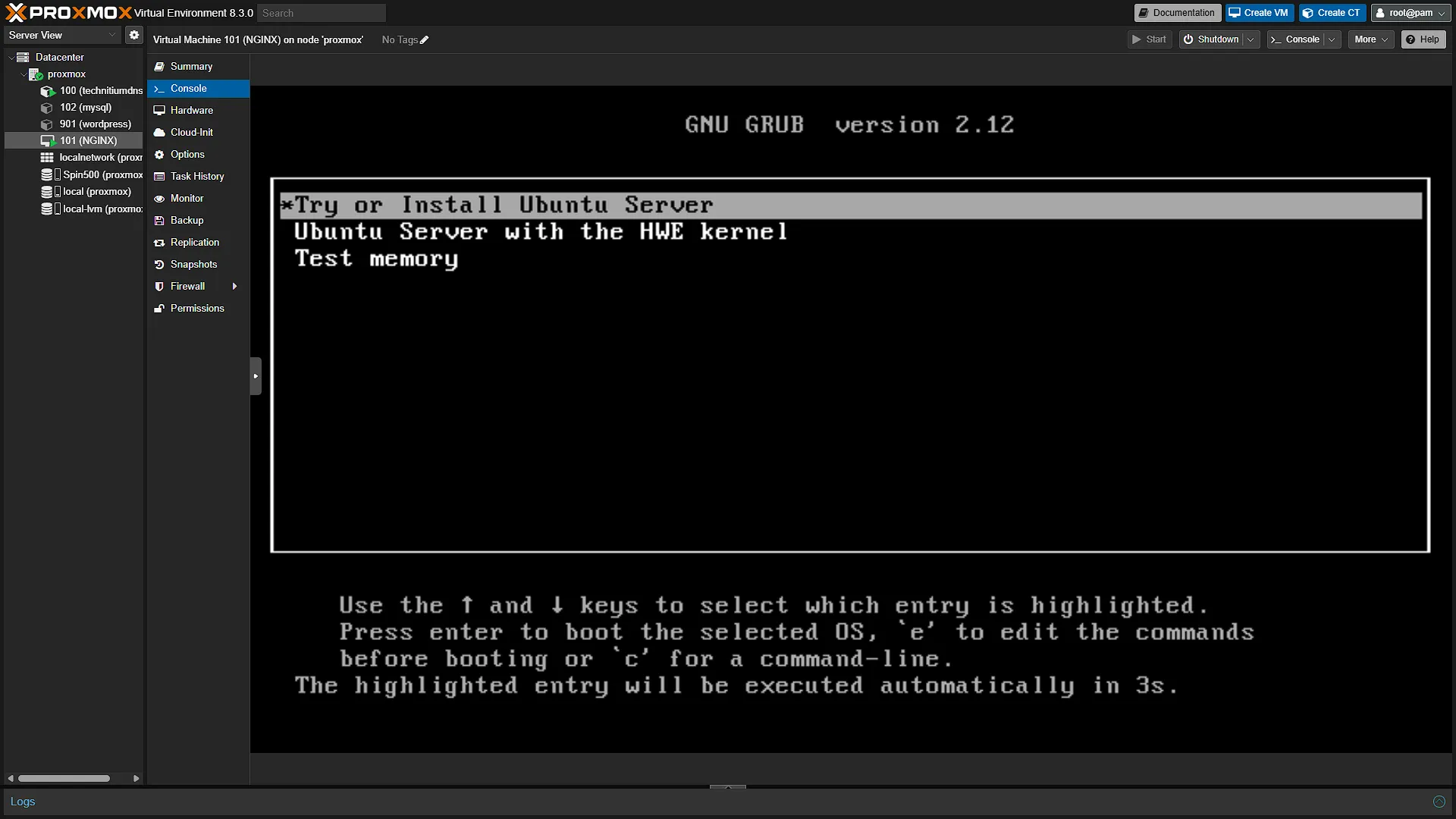 Install Ubuntu 1 - Select Install