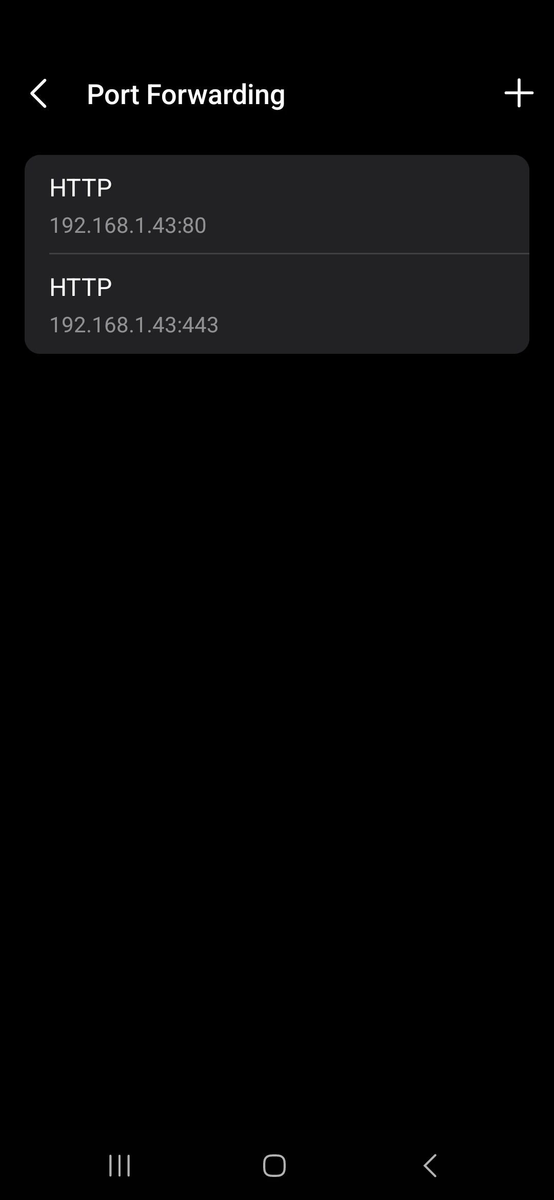 Port Forwarding 1