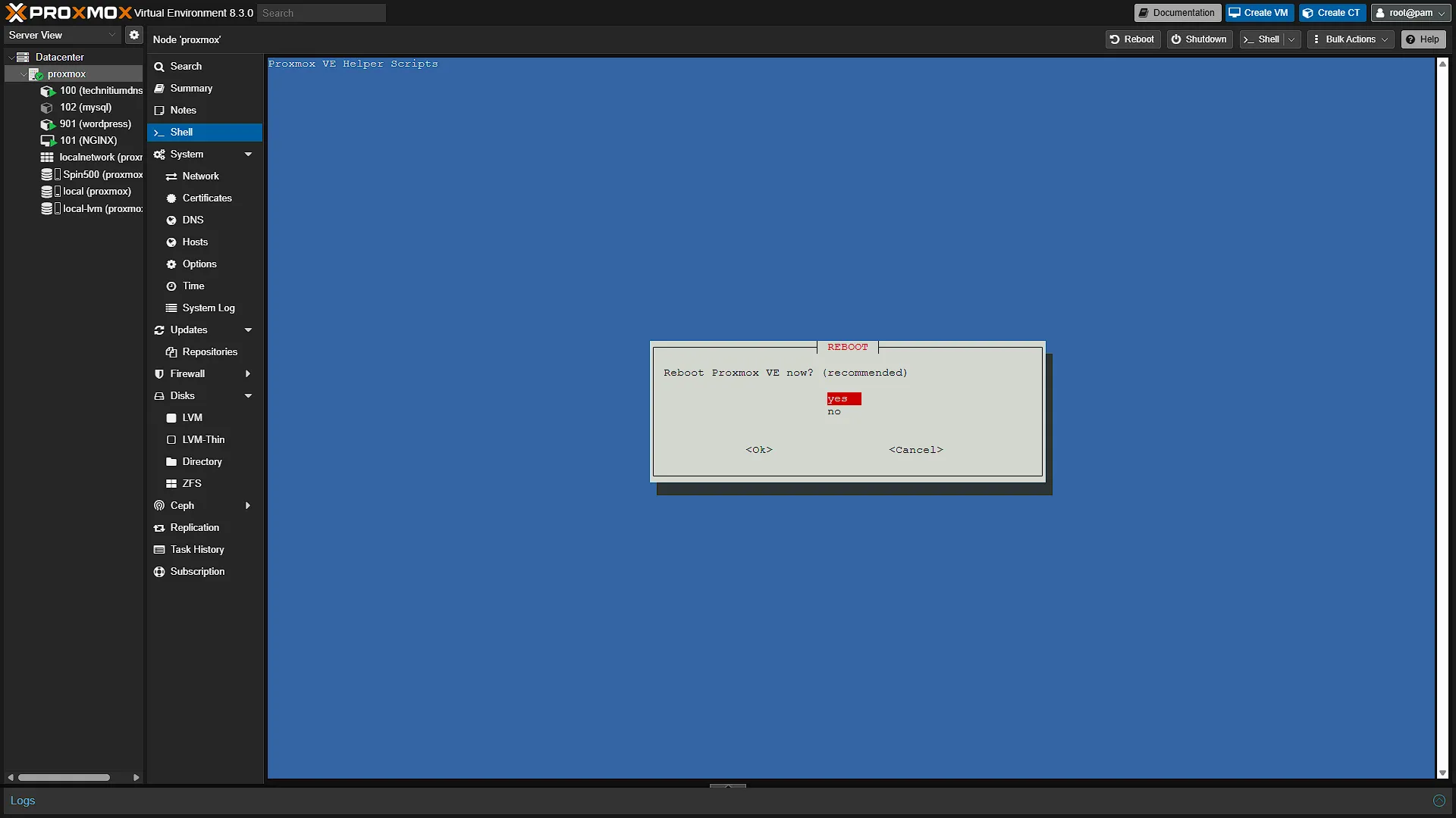 Proxmox PVE Post Install Script 12