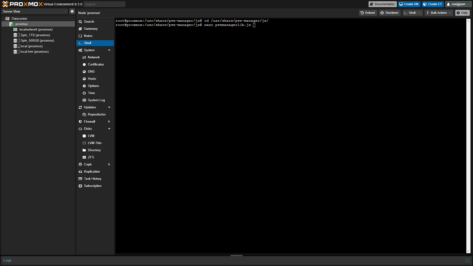 Sensor Display - Commands