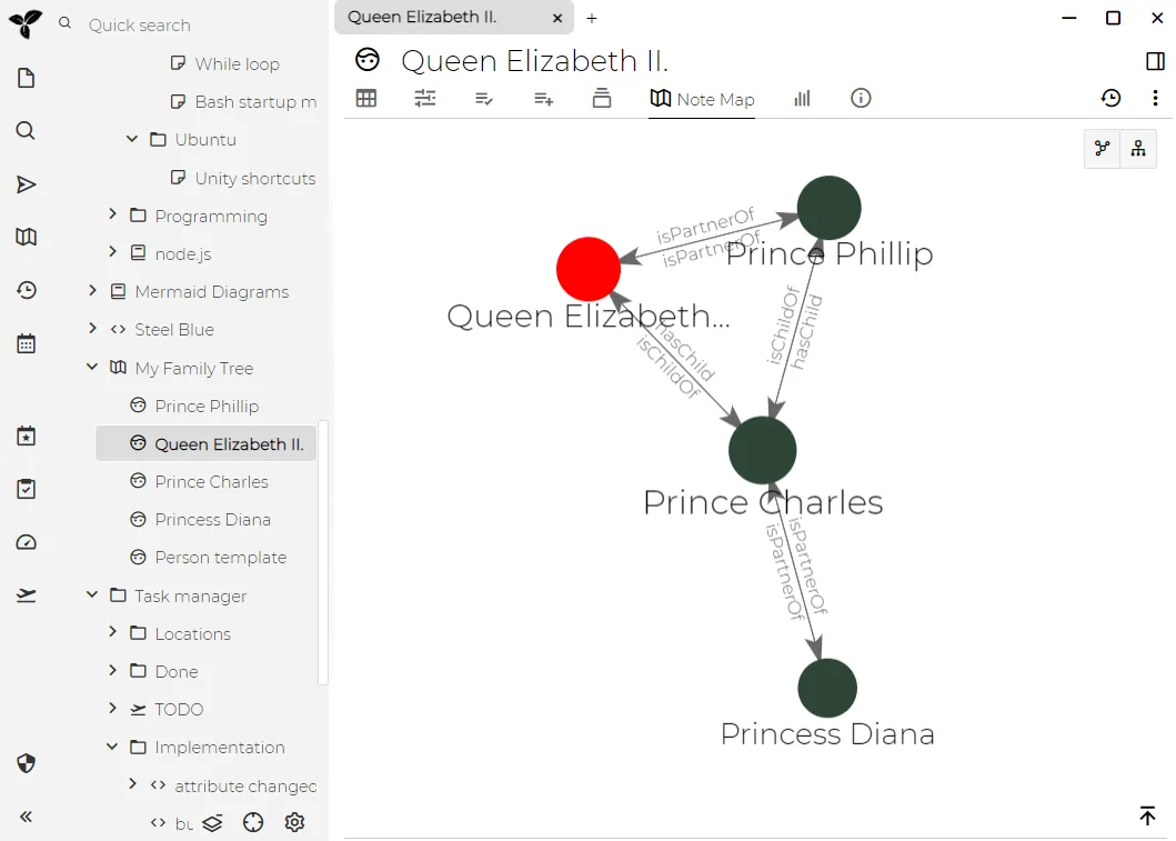 TriliumNext Screenshot 6