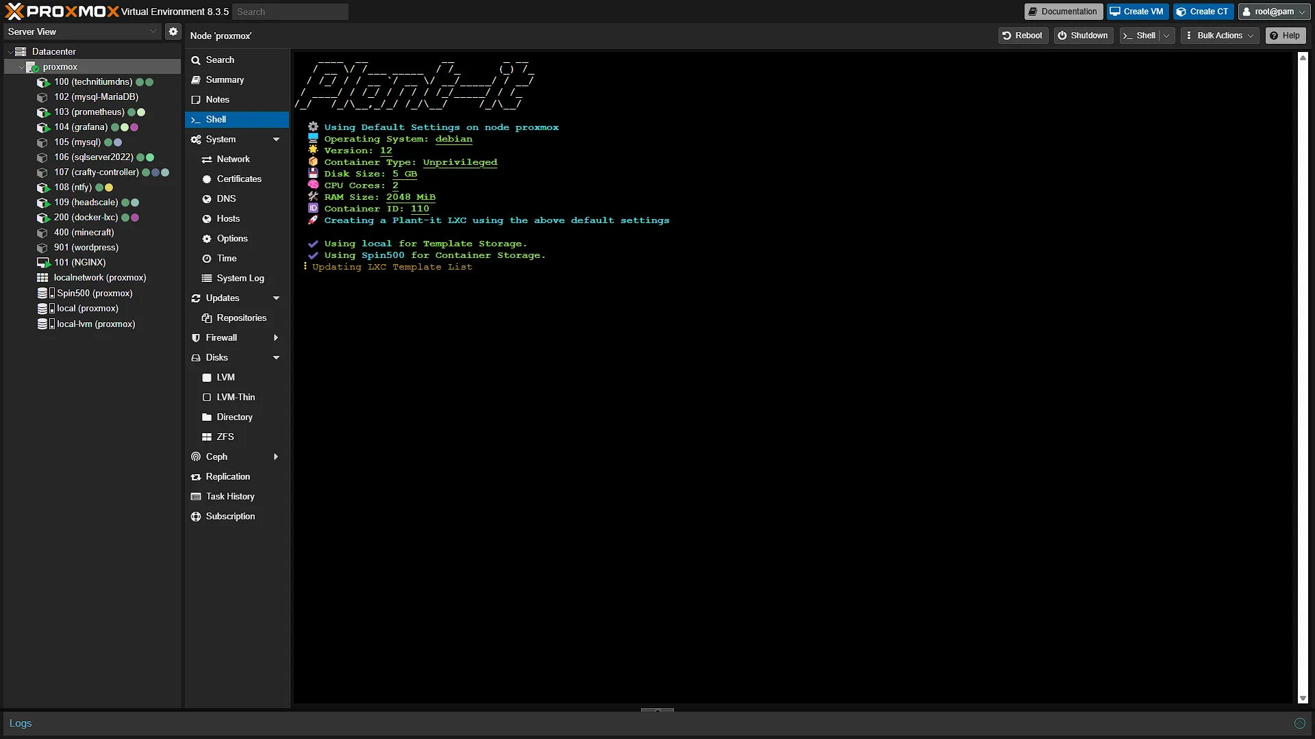Install Plant-it - 5 - Installing