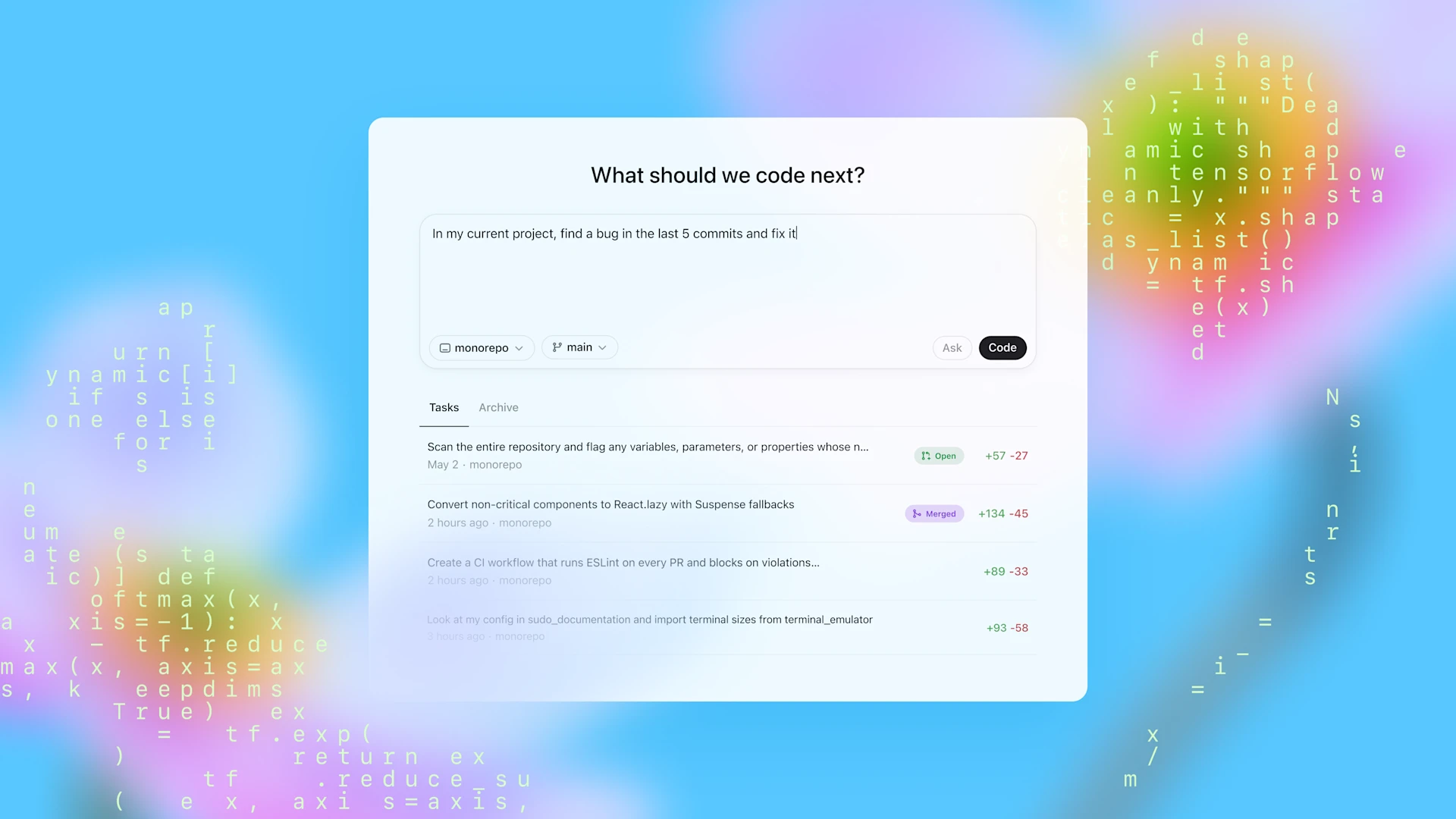 Codex Screenshot 1