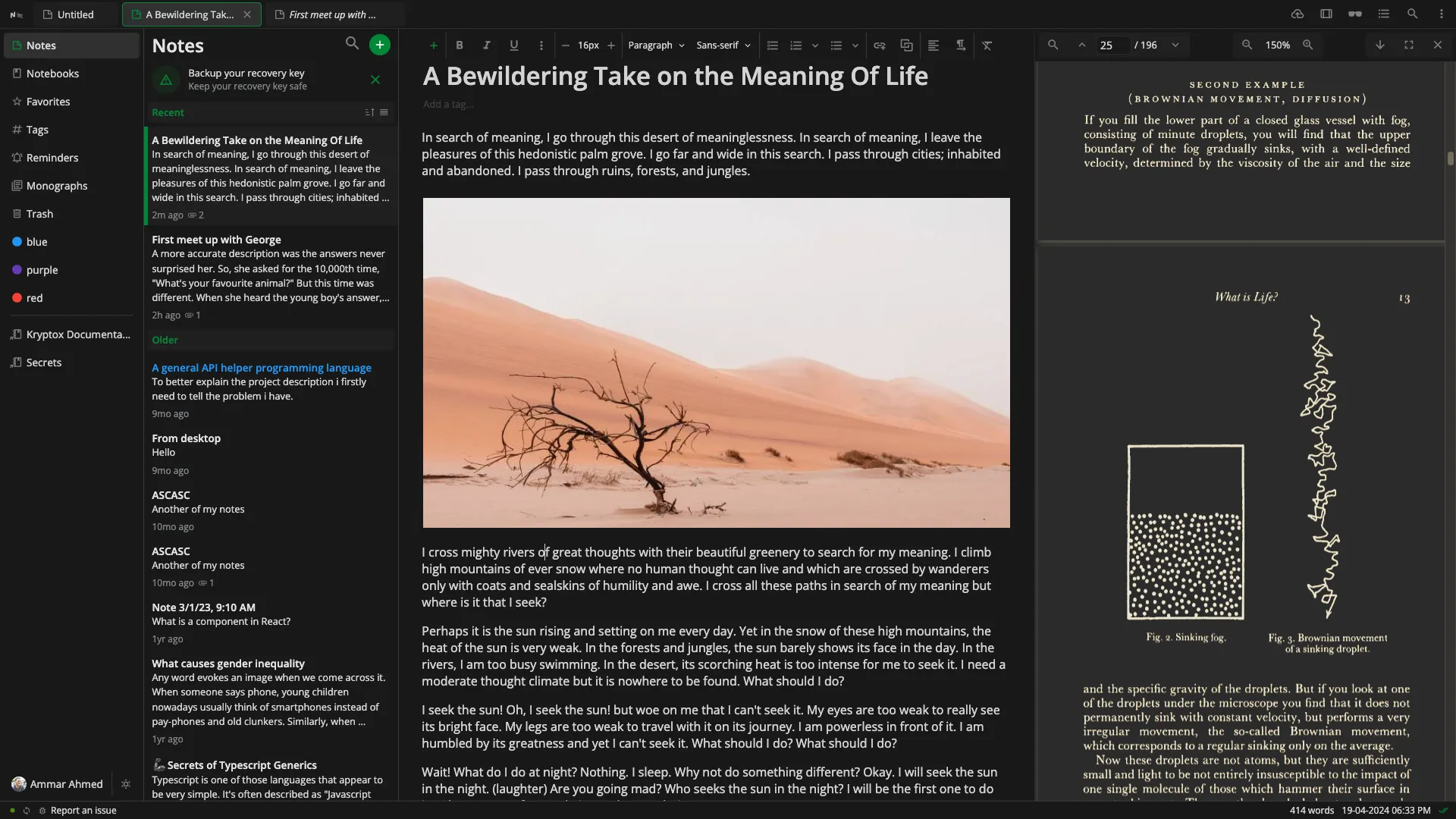 Notesnook Screenshot